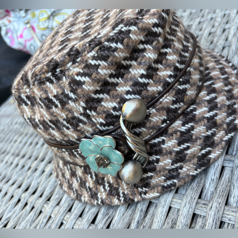 Coach Houndstooth Bucket Hat